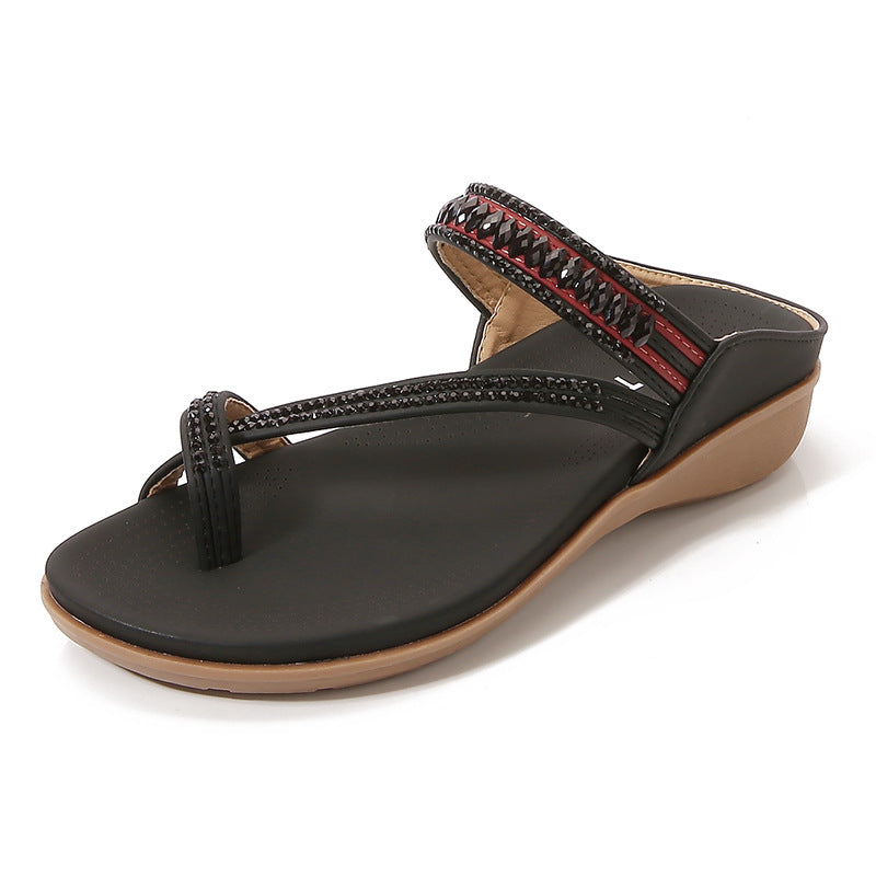 Women’s Cross Strap Casual Sandals & Slippers | Comfortable Slip-On Flat Slides for Daily Wear
