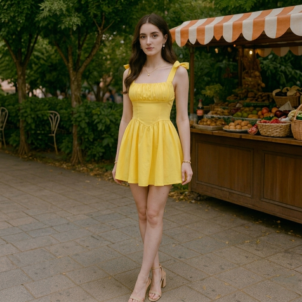 Women’s Strappy Back Tie Summer Dress | Slim Fit Short Dress for Casual, Party and Vacation Wear